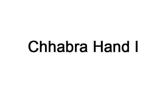 Chhabra Hand I
